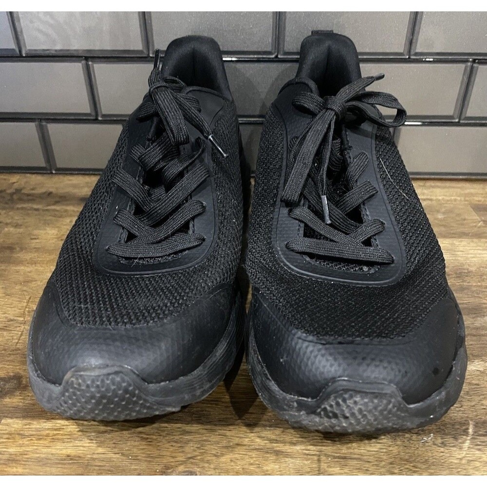 Skechers Bobs Squad Memory Foam Black Athletic Walking Shoes Women’s Size 11